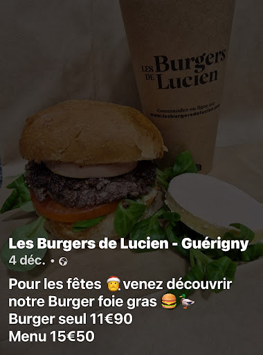 Photo 1 - Les Burgers de Lucien - Guérigny