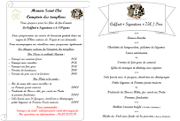 Menu Le Comptoir des Templiers Page 2