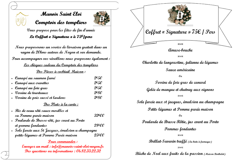 Carte de Le Comptoir des Templiers à Noyon, page 14 sur 14