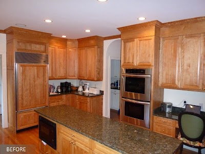 Cabinet Refinishing by Kenneth C. Lewis