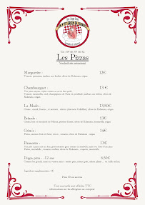 Menu Un P'tit groin de paradis Page 1