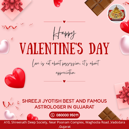 ✨ Love is the cosmic connection! Let Shreeji Jyotish guide your love journey with expert astrolog… post image