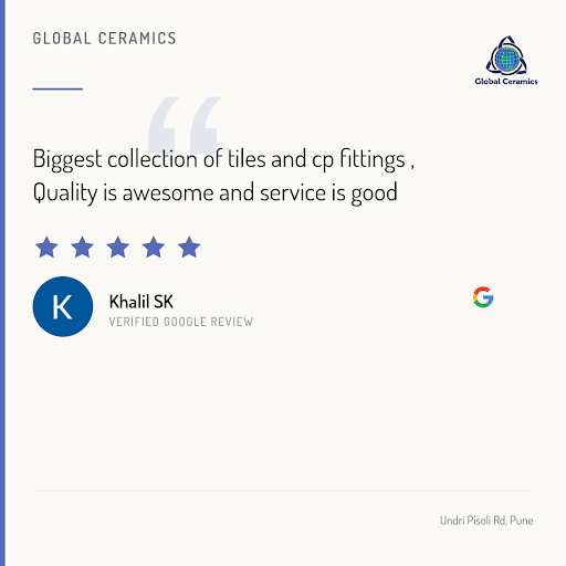 Khalil SK raves about his exceptional experience at GLOBAL CERAMICS in Pune! He loved the experti… post image