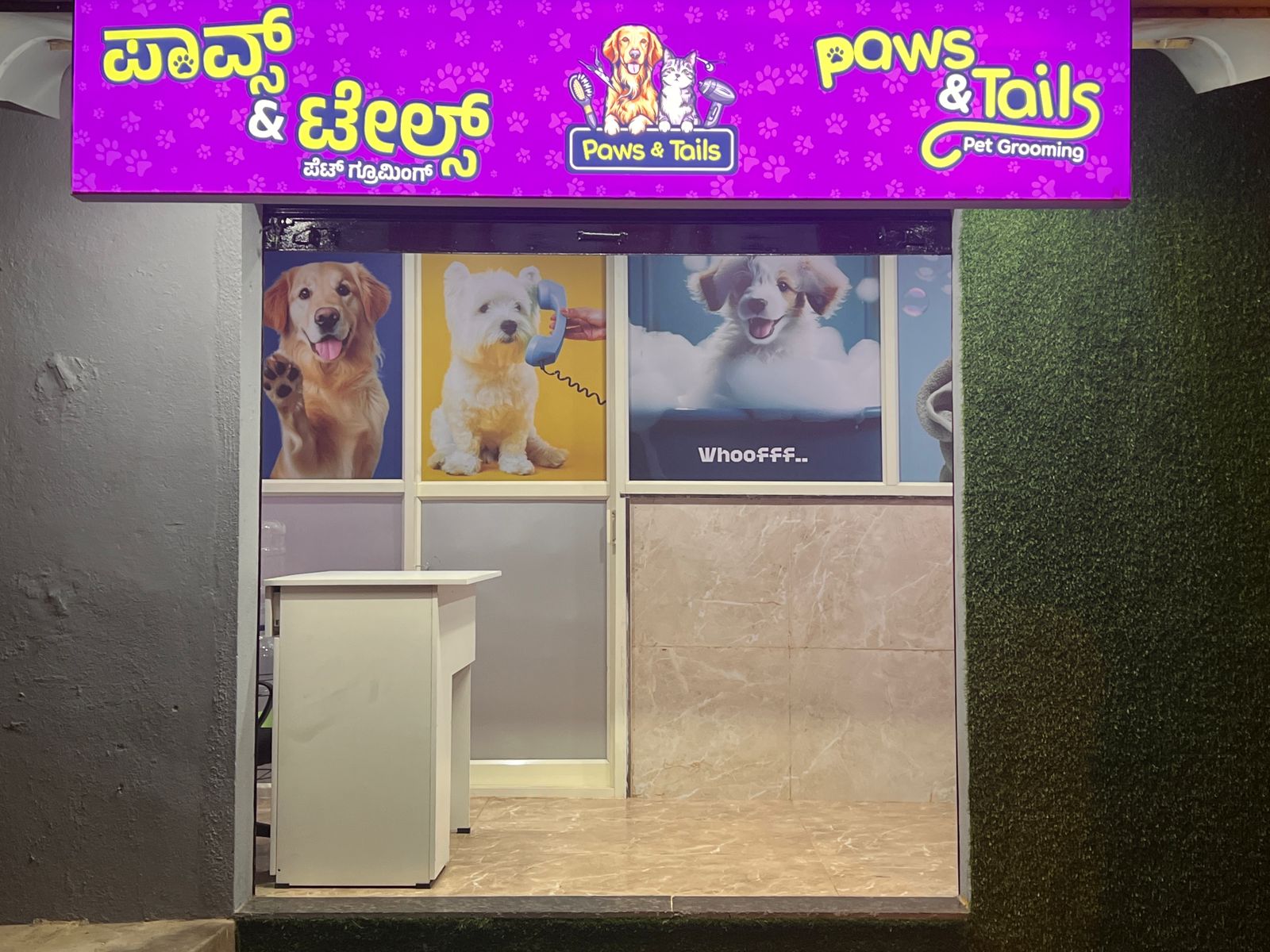 paws and tails