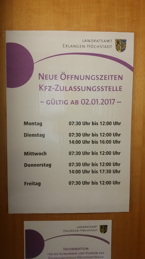KFZ Zulassungsstelle Höchstadt - Thumbnail