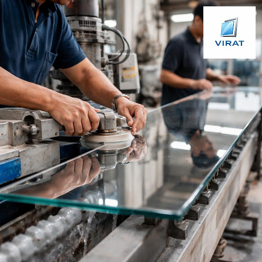 Give your glass interiors a premium, flawless look with mirror-finished edges from Virat Luxury g… post image