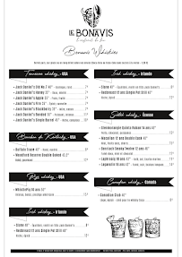 Menu Restaurant Le Bonavis - Valenciennes Page 4