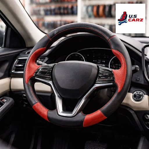 Give your car a fresh, premium feel with custom steering wheel covers from U.S Carz Accessories i… post image