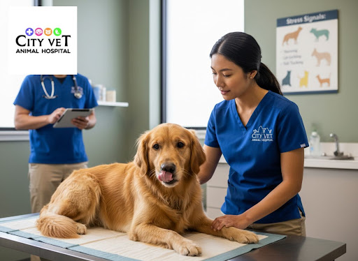 Stress in pets is more common than many owners realize. At City Vet Animal Hospital in Ameenpur,… post image