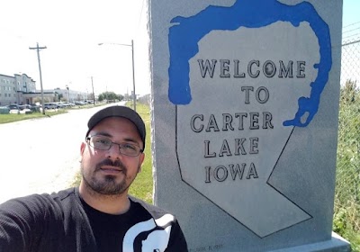 Iowa Welcome Sign (Northbound)