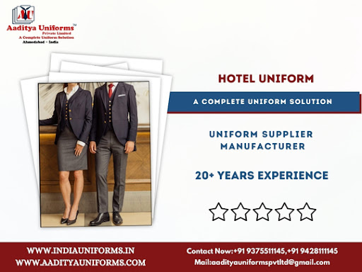 hotel uniform Available At Aaditya Uniforms post image