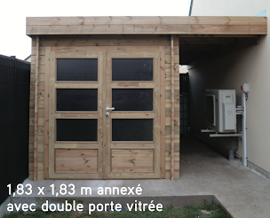 Photo n°16 de Cerisier Abri De Jardin | LINAS à Linas (Constructeur de maisons en bois)