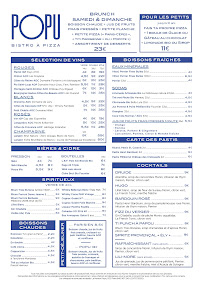 Menu Popu Bistro à Pizza Page 10