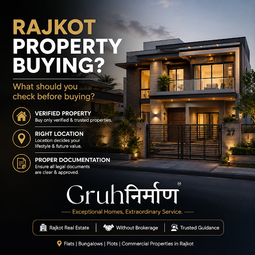 ❓ Rajkot ma property buy karvi hoy to verified property kyathi male? post image