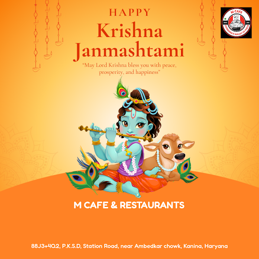 Wishing you a joyful Janmashtami! At M cafe & Restaurants, Kanina's favorite pizza spot, we're ce… post image