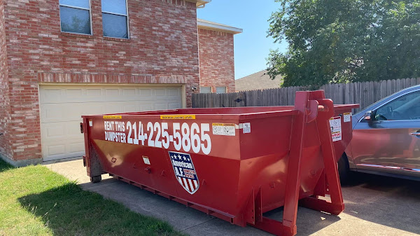 American AF Dumpster Rentals dumpster rental Cedar Hill