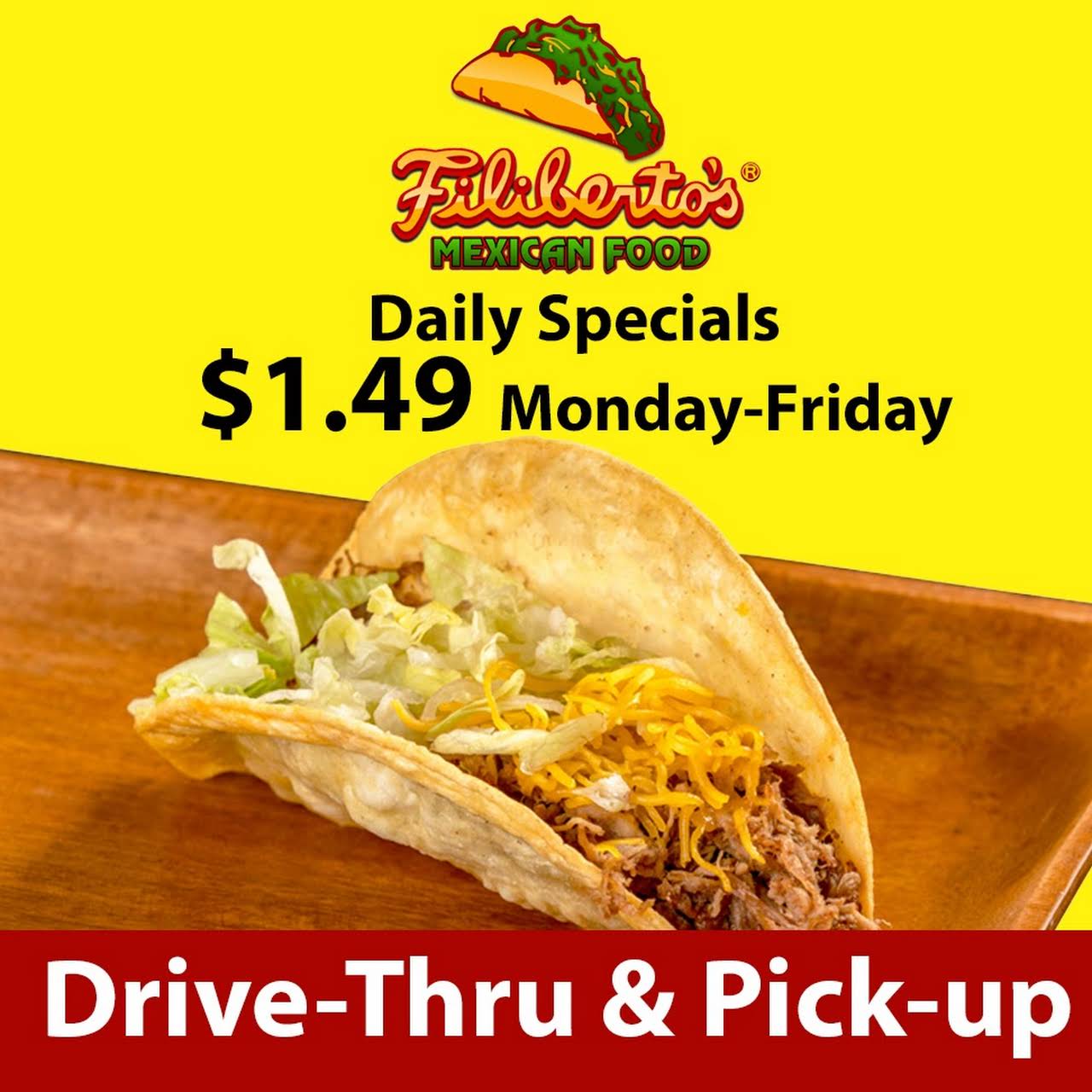 Filiberto's Mexican Food Mexican Restaurant in Fountain Hills