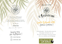 Menu L'Aventure Page 9