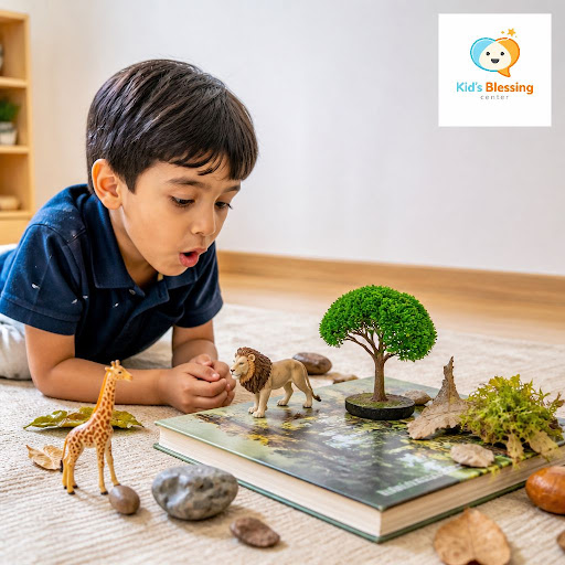 At Kid's Blessing Center in Azadpur, New Delhi, we use engaging, sensory-rich storytelling sessio… post image