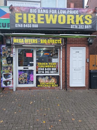 Dansor Fireworks Shop Birmingham