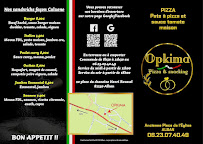 Menu Pizzeria OPKIMA PIZZA ET SNACKING Page 2