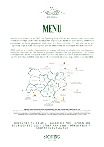 Menu Sporting Alpe d'Huez Page 5
