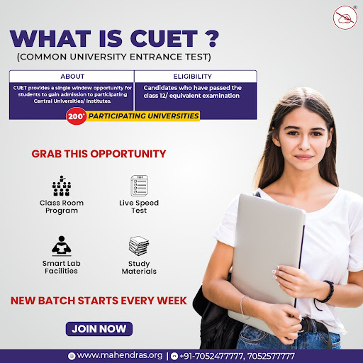 Enroll in our CUET coaching classes today and gain the competitive edge you need to succeed in th…