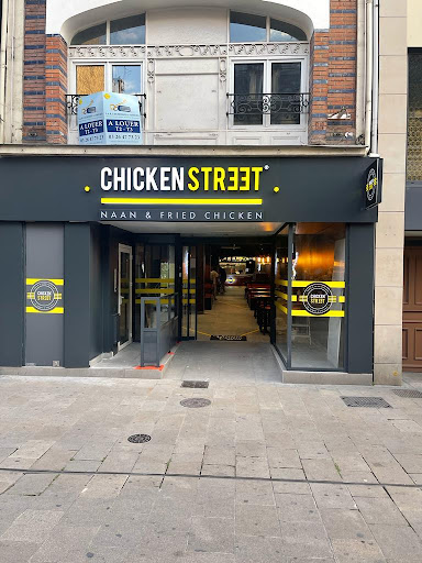 Chicken Street Reims Naan & Fried Chicken