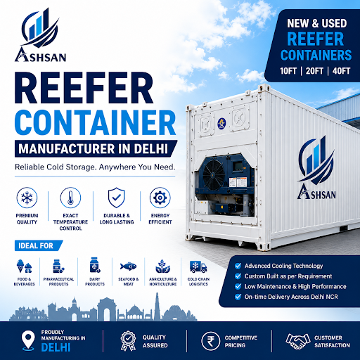 Premium Reefer Container Manufacturer in Delhi – Cold Storage Solutions for Every Industry  post image
