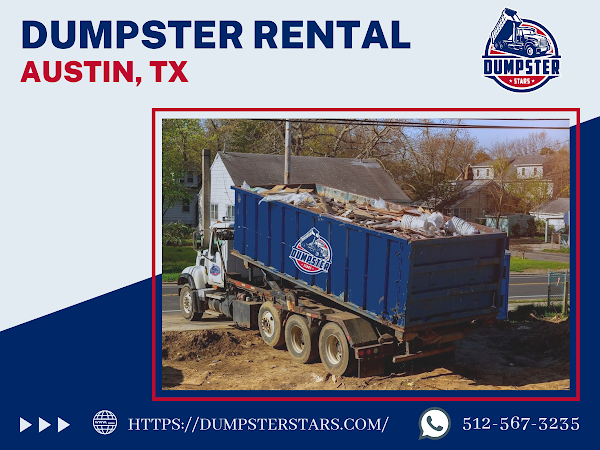 Dumpster Rental Austin TX - Dumpster Stars