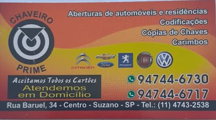 Chaveiro Prime