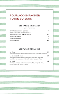 Menu Le Castel J'Huly devient ROZA Page 8