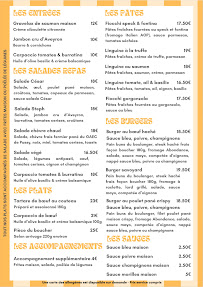 Menu L’Endroit Page 2