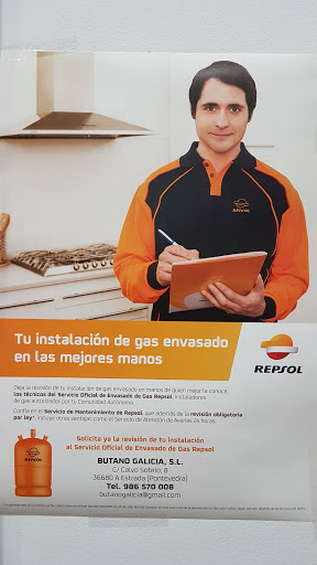 Agencia distribuidora y Servicio mantenimiento de gas butano y propano Repsol - BUTANO GALICIA SL - Thumbnail