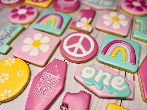 The Baked Flamingo - Cookies by Emily Watson