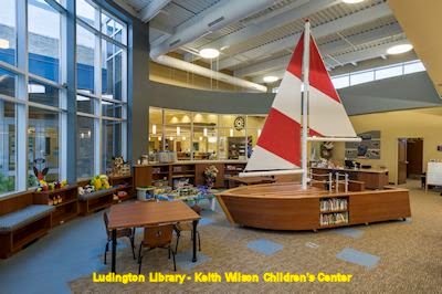 Photos of Ludington Library