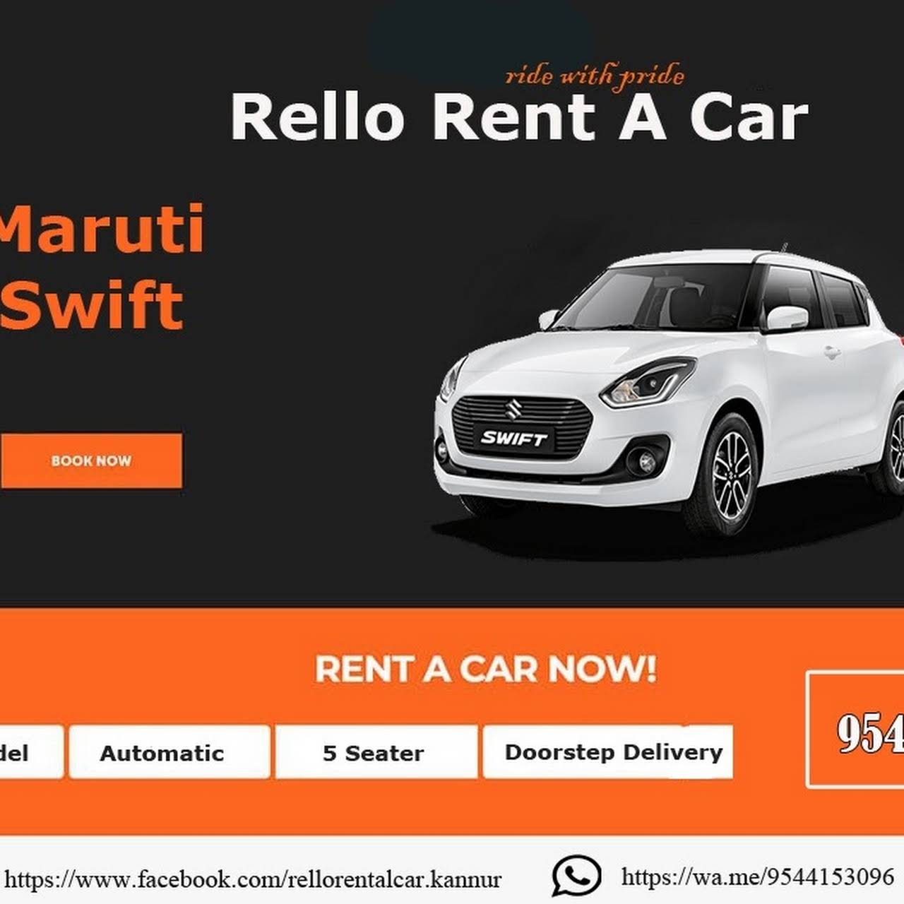 Rello Rent A Car - Car Rental Company in Kannur