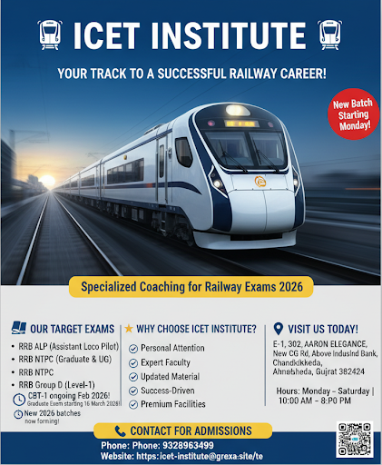 🎯 Master the Railway: Specialized coaching for RRB NTPC, JE, ALP, Technician, & Group D post image