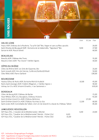 Menu Restaurant du Golf Int. de Roissy, séminaires, réceptions, location salle Paris Page 4