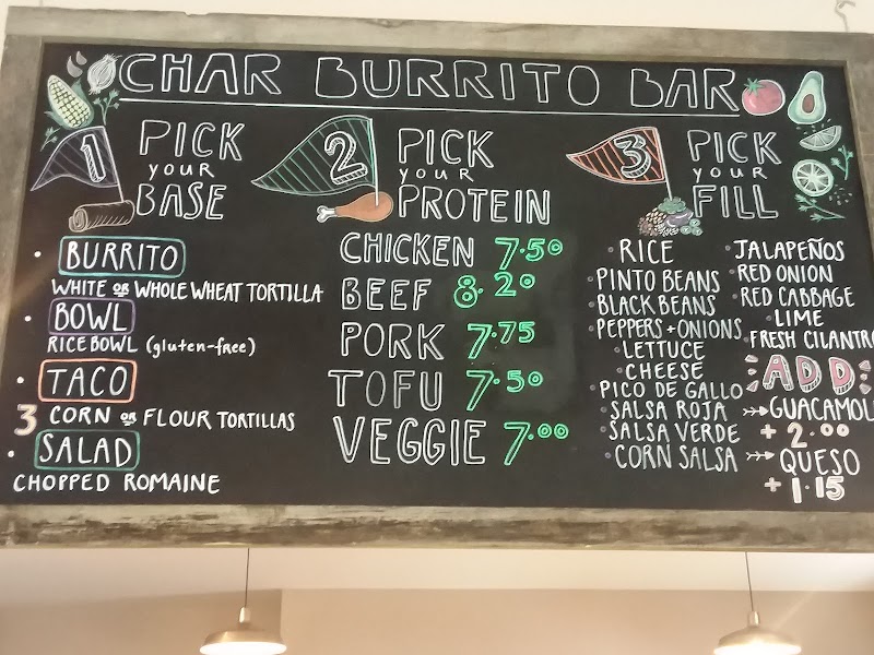 Char Burrito Bar — photo 17