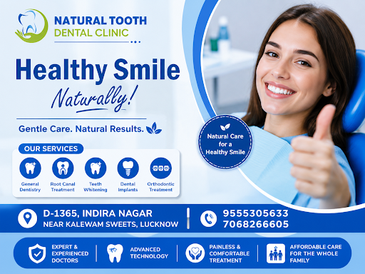 Natural Tooth Dental Clinic mein hum sabhi dental treatments advanced technology aur painless car… post image