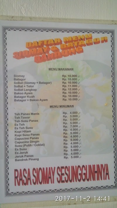 Photos of Batagor dan Siomay Bandung