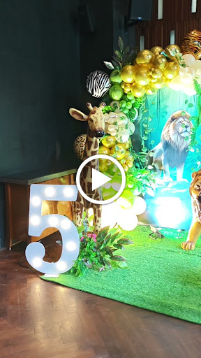 Jungle theme decoration