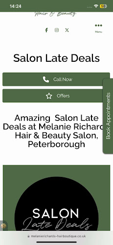 Melanie Richard's Hair & Beauty Open Times