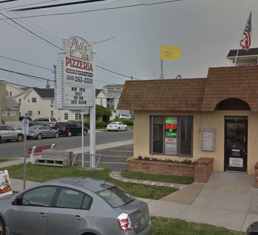 ATM Machine at Phil's Famous Pizzeria