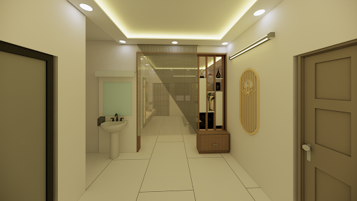 A new 2BHK modern Indian home interior design is ready by Banglorium Interiors. post image