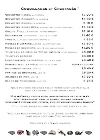 Menu Chez Léon Huîtres et Coquillages Livraison Plateaux/Vente à emporter Page 6