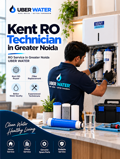 Kent RO Technician in Greater Noida | RO Service in Greater Noida | UBER WATER post image