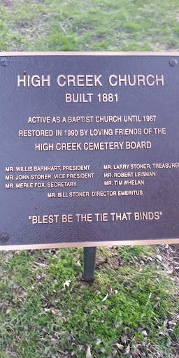 High Creek Cemetery Gallery - United States