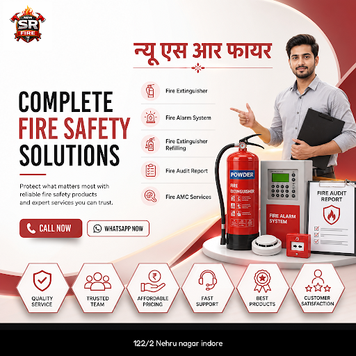 न्यू एस आर फायर अग्नि सुरक्षा सेवाएं, उत्कृष्ट extinguisher, Fire Alarm System, refilling, Fire A… post image